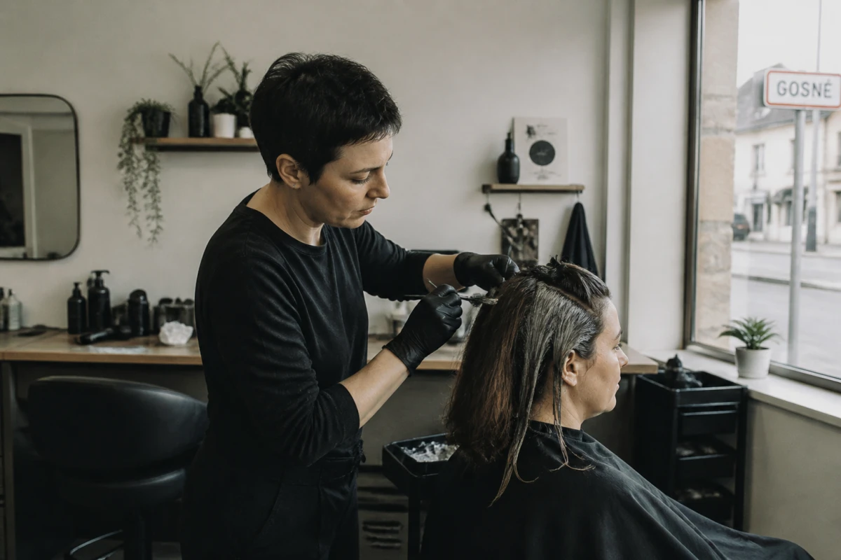 Correction couleur cheveux Rennes