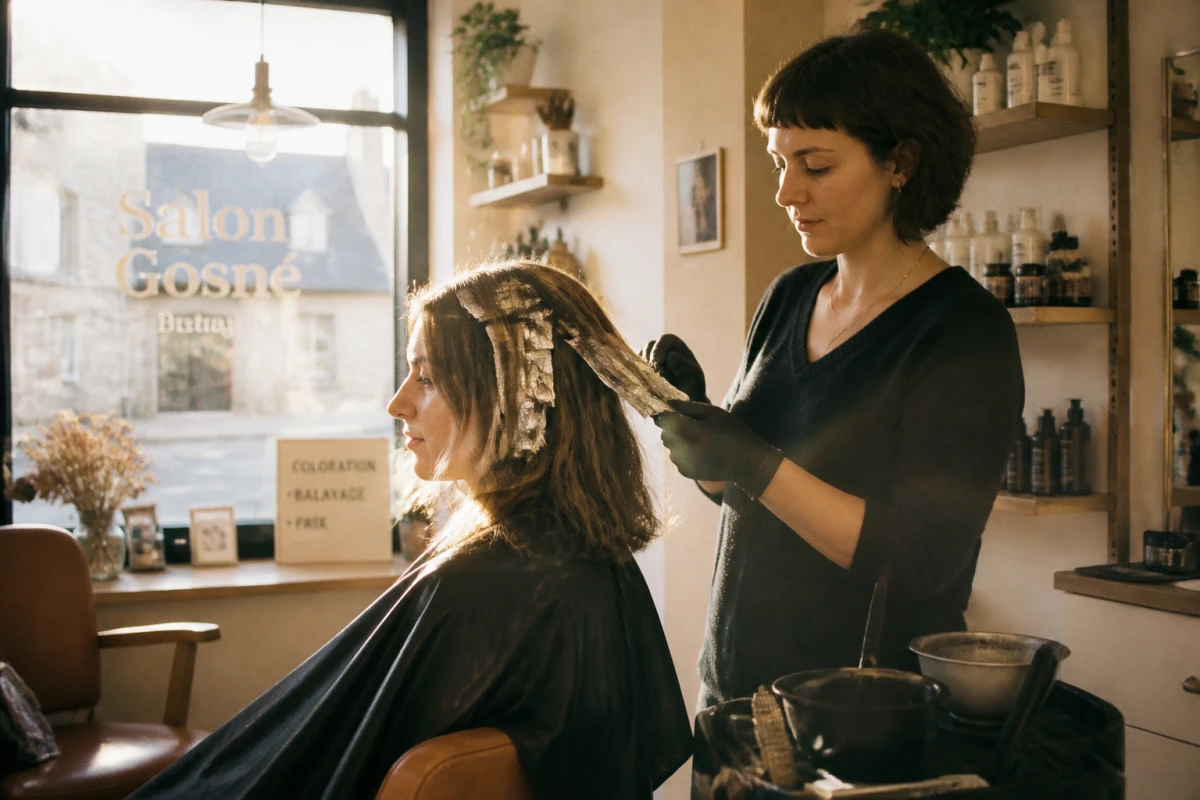 Prix coloration balayage Gosné